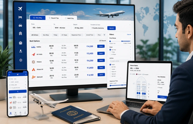 travel-portal-flight-module