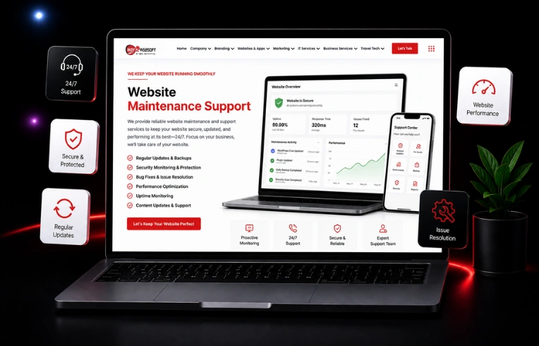 website maintenance support